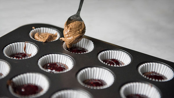 step2 - adding ingredients into the cup